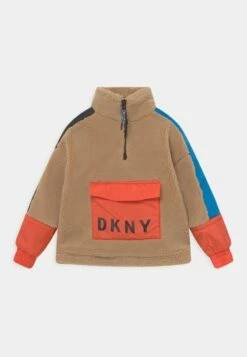 DKNY UNISEX - Fleece Jumper - Stone