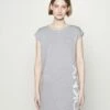 DKNY FOUNDATION LOGO DRESS - Day Dress - Heather Grey -Bag Haven Store f3c6086c7b444f7a86968aaeb524b81c