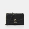 DKNY ELLA - LG - PEBBLE - Across Body Bag - Black/gold -Bag Haven Store f4ba23302ab64a01bb7738fbb7f2d885
