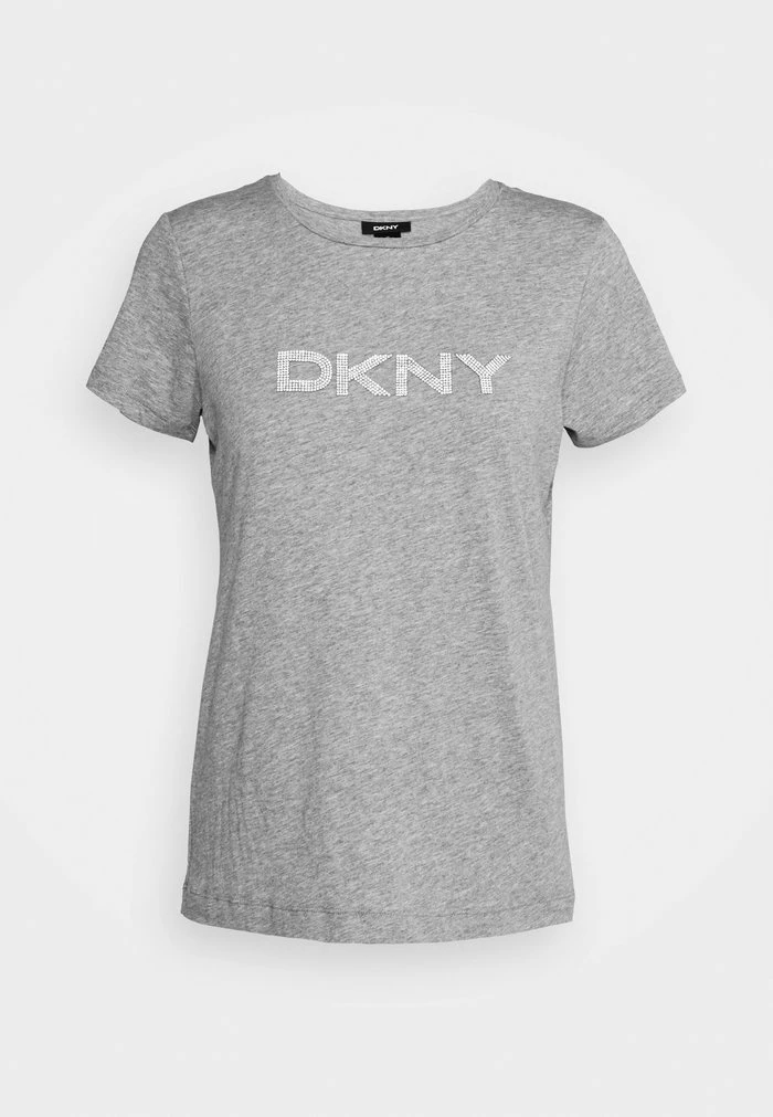DKNY LOGO - Print T-shirt - Avenue Grey/silver 7 DKNY LOGO - Print T-shirt - Avenue Grey/silver - Image 5