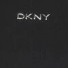 DKNY LOGO BOXY KNOTTED TEE - Basic T-shirt - Black -Bag Haven Store fb8aebcf6dda4fe4ba2683225750c69c