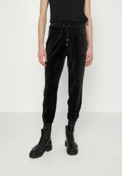 DKNY JOGGER - Tracksuit Bottoms - Black
