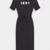 DKNY COLORBLOCK TIE WAIST LOGO DRESS - Jersey Dress - Black/ivory 12 DKNY COLORBLOCK TIE WAIST LOGO DRESS - Jersey Dress - Black/ivory -Bag Haven Store fedfad53c77d495b8ee608e890f8b9bc