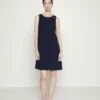 DKNY TRAPEZE WITH LOGO HARDWARE - Jersey Dress - Navy 11 DKNY TRAPEZE WITH LOGO HARDWARE - Jersey Dress - Navy -Bag Haven Store ff0b7f2a7e4d416b962a0c8ad11ab4db